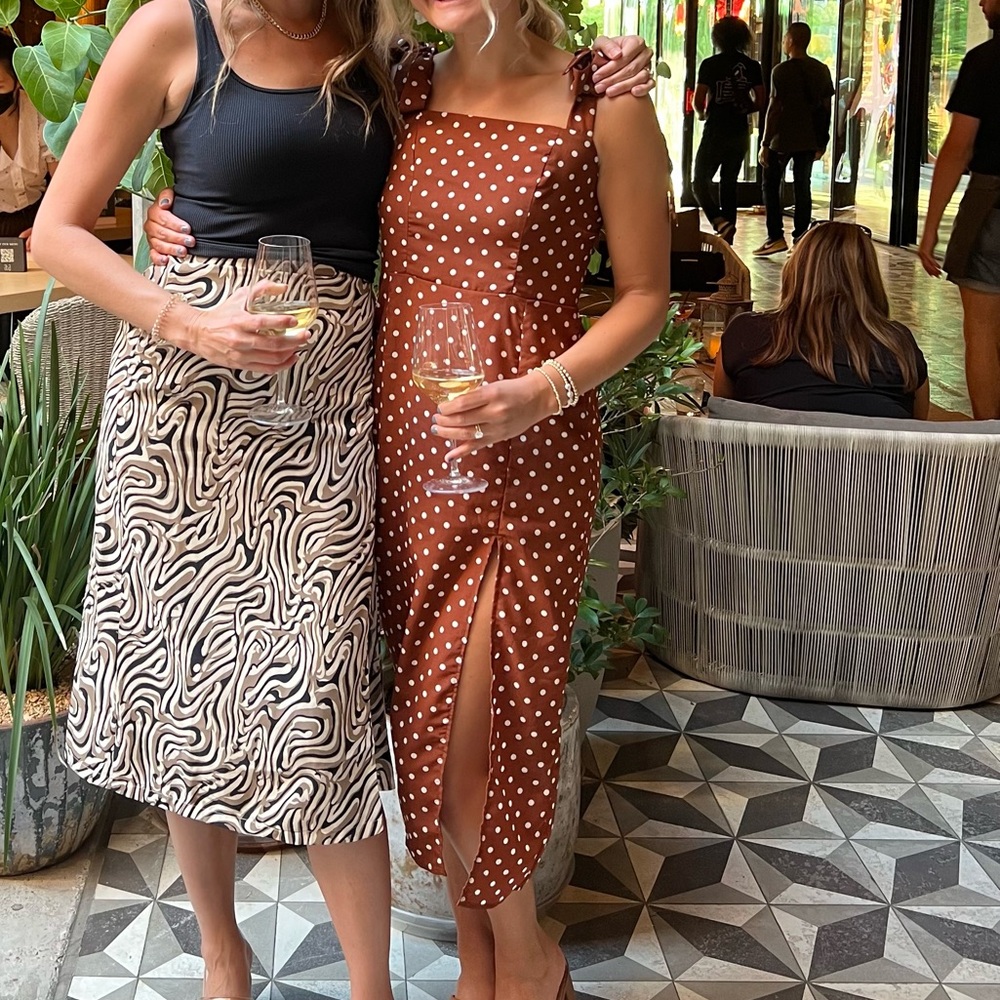 Polka Dot Tie Dress